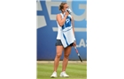 BIRMINGHAM, ENGLAND - JUNE 15:  Barbora Zahlavova Strycova of Czech Republic reacts during the Singles Final during Day Seven of the Aegon Classic at Edgbaston Priory Club on June 15, 2014 in Birmingham, England.  (Photo by Tom Dulat/Getty Images)